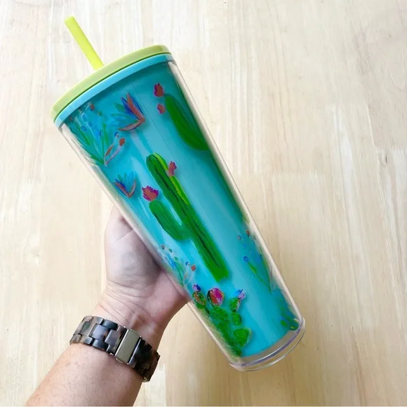Starbucks NWT Arizona Cactus Tumbler Cold Cup - Picture 5 of 7